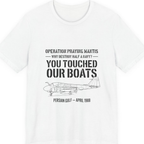 Operation Praying Mantis Premium Tee - White front