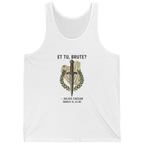 Et Tu Brute Julius Caesar Tank Top - White front