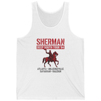 Sherman Deep South Tour Vintage Tank Top - White front