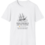 Hms Erebus Arctic Tours T-Shirt - White front