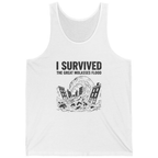Great Molasses Flood Tank Top - White front