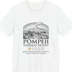 Pompeii Thermal Resort Premium Tee - White front
