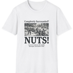 Bastogne Nuts Defiance T-Shirt - White front