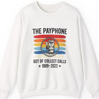 Public Payphone Memorial Sweatshirt - White front