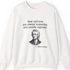 Locke New Opinions T-Shirt - White front