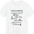 Famous Righties Premium Tee - White front