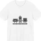 Never Forget Their Service Obsolete Premium Tee - White front