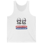 Jefferson Hancock Canceling The King Tank Top - White front