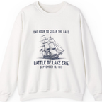 Battle of Lake Erie Sweatshirt - White front