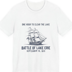 Battle of Lake Erie Premium Tee - White front