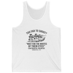 Whites of Their Eyes Bunker Tank Top - White front