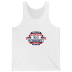 Cheers To The Sesquicentennial Us Tank Top - White front