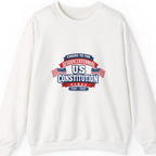 Cheers To The Sesquicentennial Us Sweatshirt - White front
