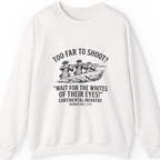 Whites of Their Eyes Bunker Sweatshirt - White front