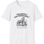 Trojan Horse Deadpan Satire T-Shirt - White front