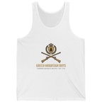 Green Mountain Boys Crest Tank Top - White front