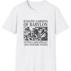 Hanging Gardens Landscaping T-Shirt - White front