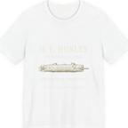 Css Hunley Submarine Memorial Premium Tee - White front