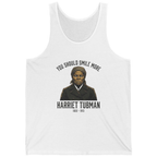 You Should Smile More Harriet Tank Top - White front