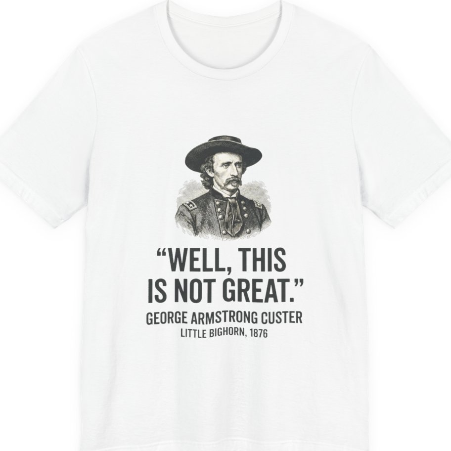 Well This Is Not Great Premium Tee - White front