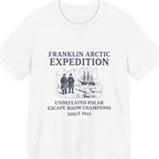 Franklin Arctic Expedition Escape Room Premium Tee - White front