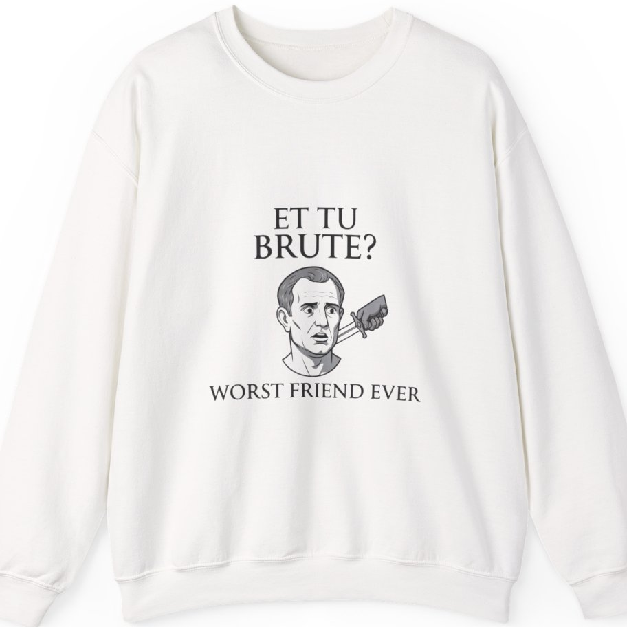 Et Tu Brute T-Shirt - White front