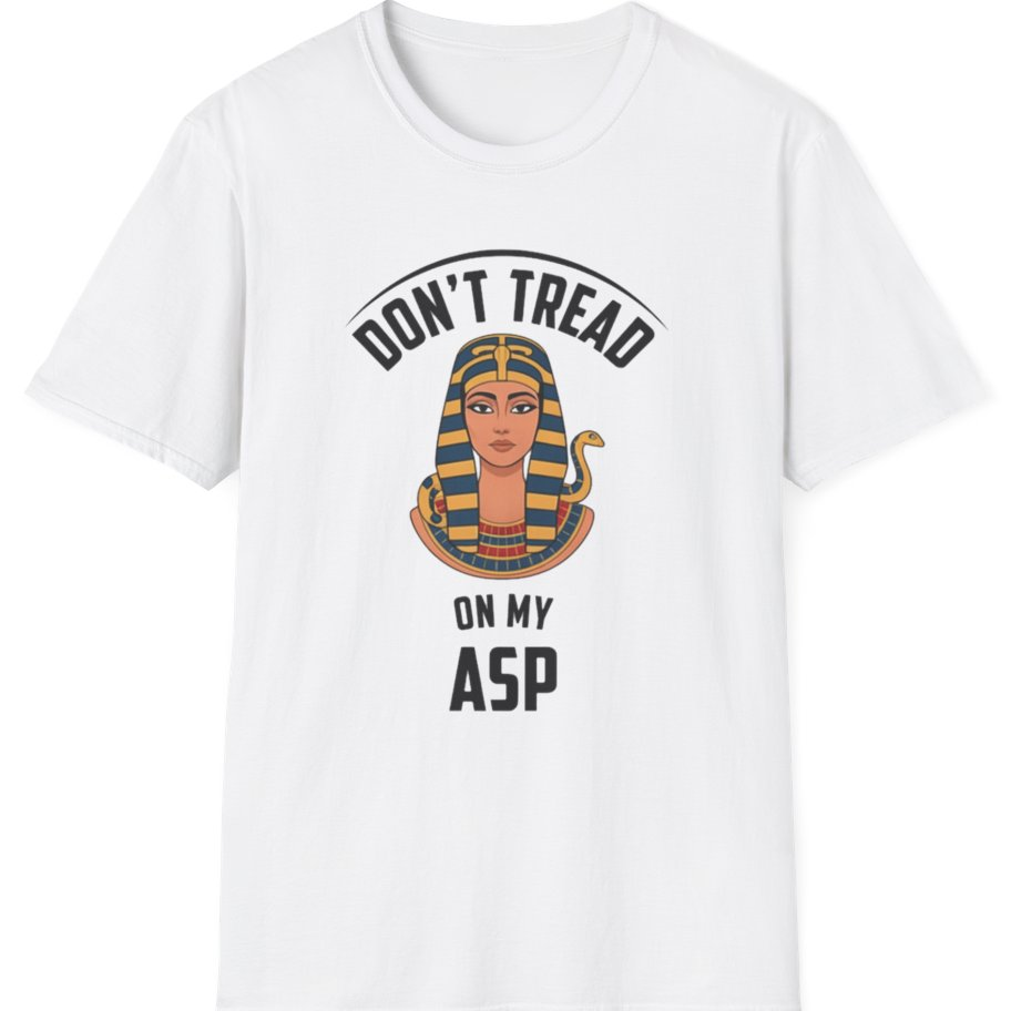 Cleopatra Asp T-Shirt - White front