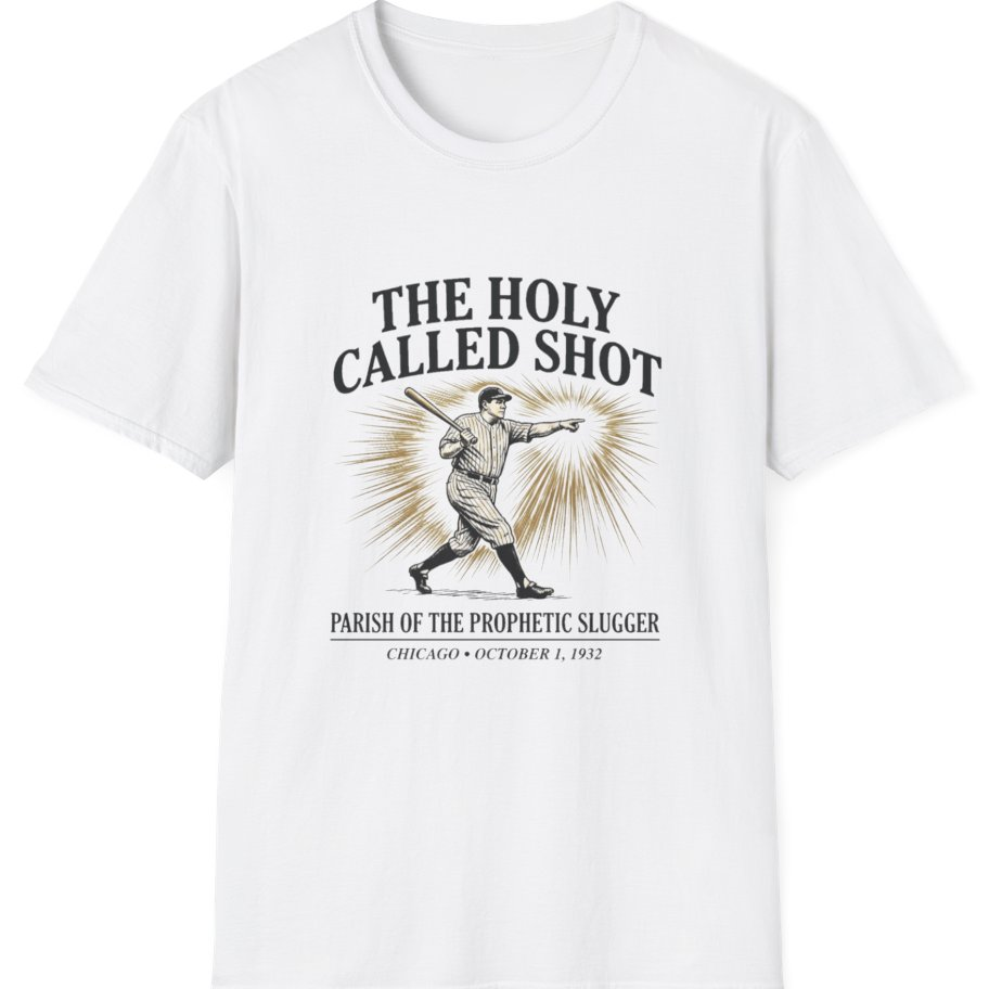 Divine Called Shot T-Shirt - White front