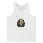 Woodrow Wilson Fourteen Points Procrastination Tank Top - White front
