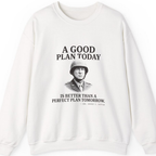 Patton Good Plan Sweatshirt - White front