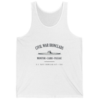 Civil War River Ironclads Tank Top - White front