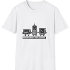 Never Forget Their Service Obsolete T-Shirt - White front