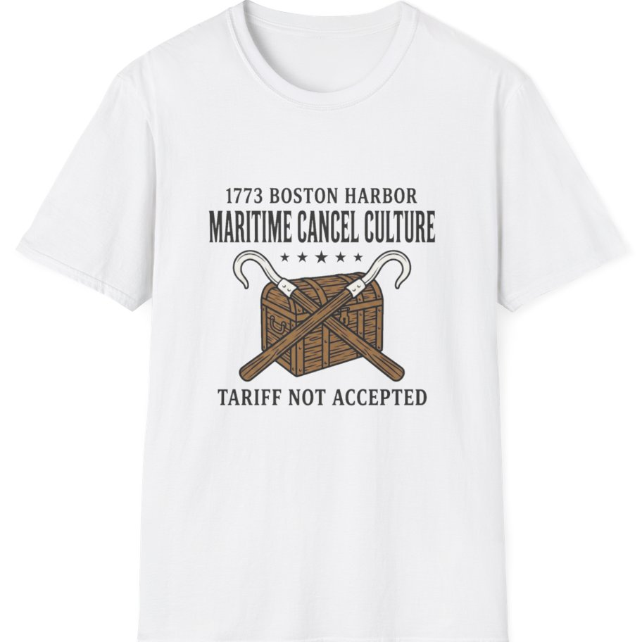 Maritime Cancel Culture T-Shirt - White front