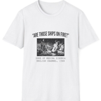 Spanish Armada Fire Ships T-Shirt - White front
