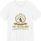 The Toledo War Michigan Volunteer Premium Tee - White front