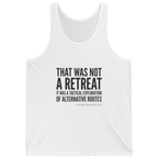 Washington Strategic Relocation Tank Top - White front