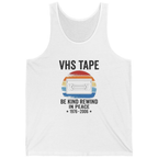 Vhs Tape Memorial Tank Top - White front