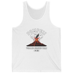 Pompeii Volcano Surfing Team Tank Top - White front