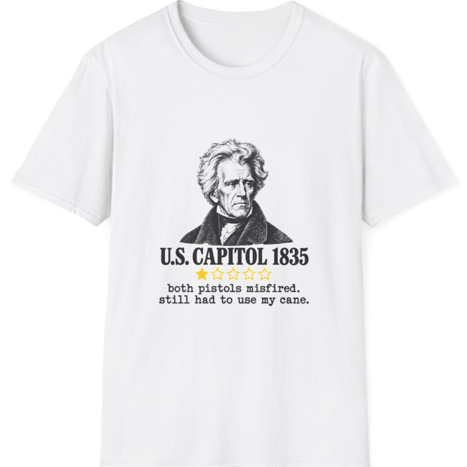 Capitol Cane Review T-Shirt - White front