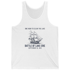 Battle of Lake Erie Tank Top - White front