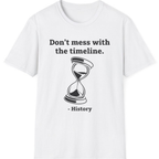 Time Travel Paradox T-Shirt - White front