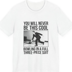 Nixon Suit Bowling Flex Premium Tee - White front