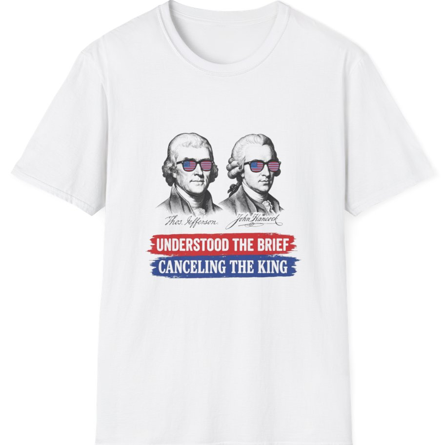 Jefferson Hancock Canceling The King T-Shirt - White front