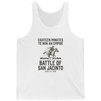 San Jacinto Eighteen Minutes Tank Top - White front