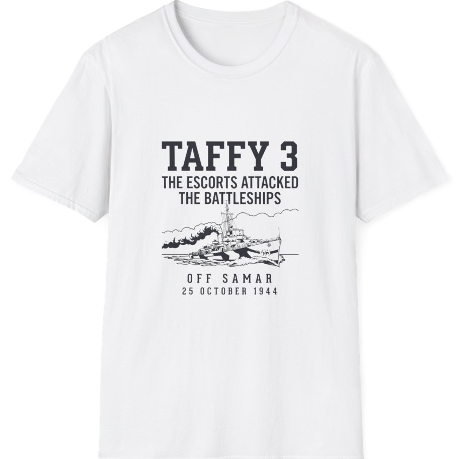 Taffy 3 Off Samar T-Shirt - White front