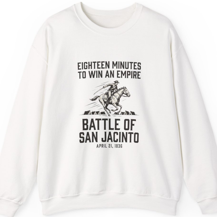 San Jacinto Eighteen Minutes Sweatshirt - White front