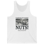 Bastogne Nuts Defiance Tank Top - White front