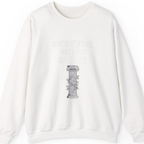 Ancient Rome Was Built On Sweatshirt - White front