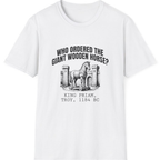 Trojan Wooden Horse T-Shirt - White front