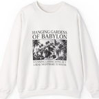 Hanging Gardens Landscaping Sweatshirt - White front